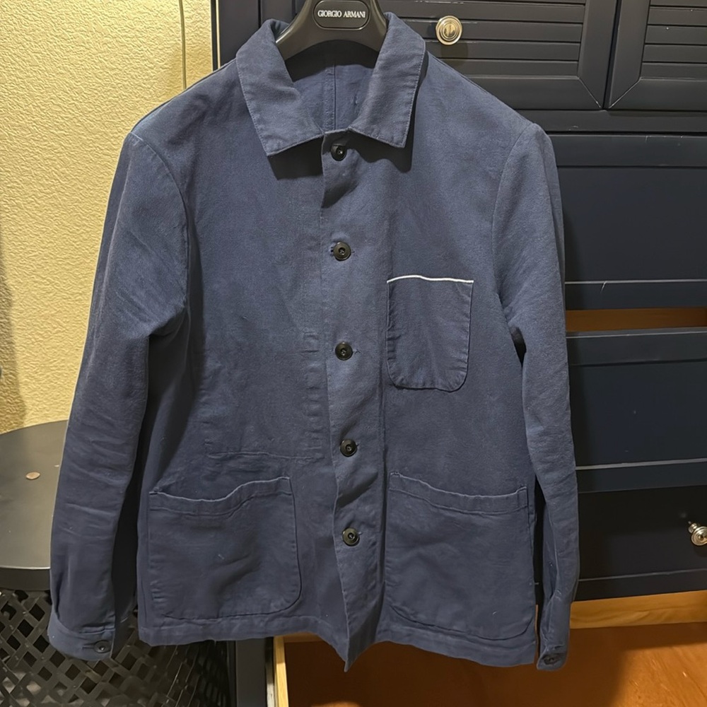 MENS NAVY XL A.B.C.L. Chore Jacket